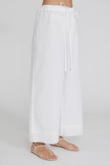 Ramona Poplin Pant White