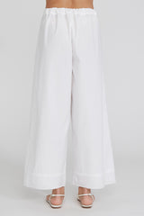 Ramona Poplin Pant White