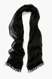 Beaded Silk Scarf Earth
