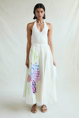 Aquarelle Skirt Eggshell