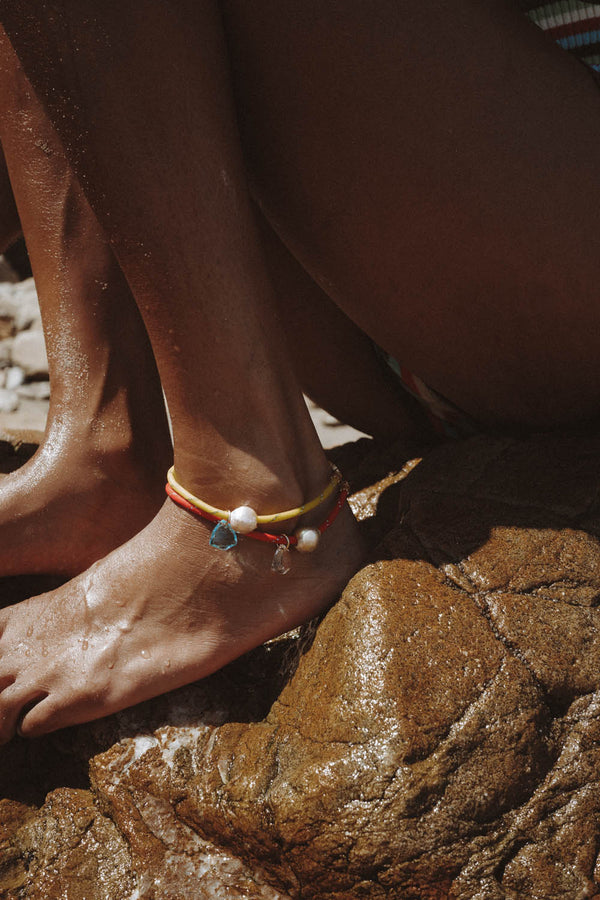 Na Pali Anklet Yellow