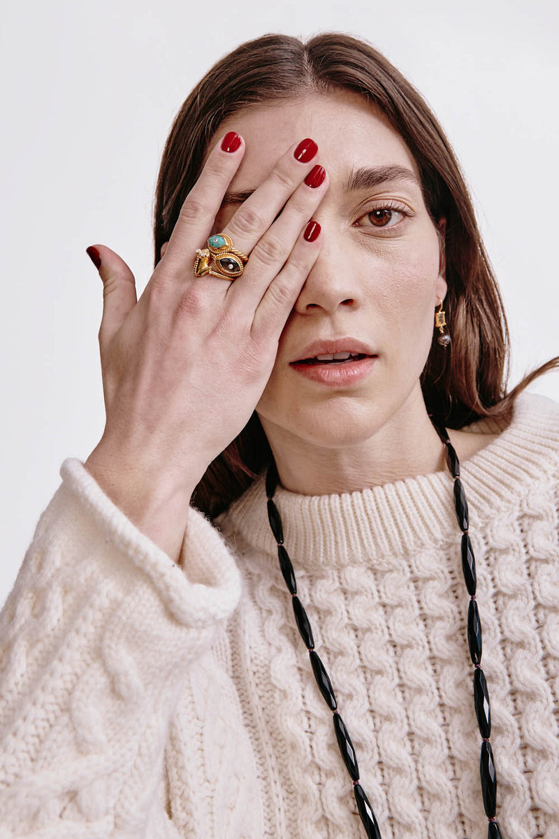 Coqui Frog Ring Gold – Chan Luu