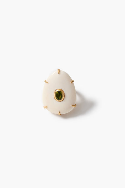 Pebble Ring Peridot