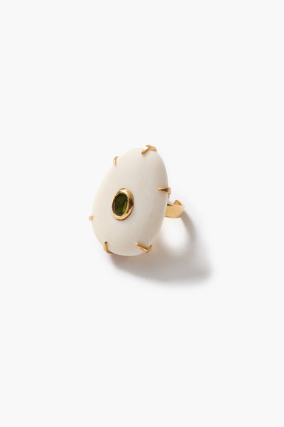 Pebble Ring Peridot