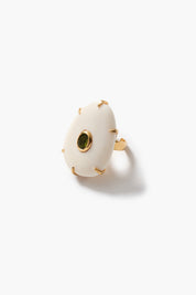 Pebble Ring Peridot