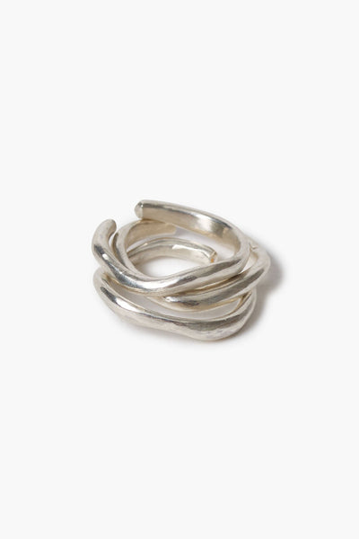 Ripple Toe Ring Set