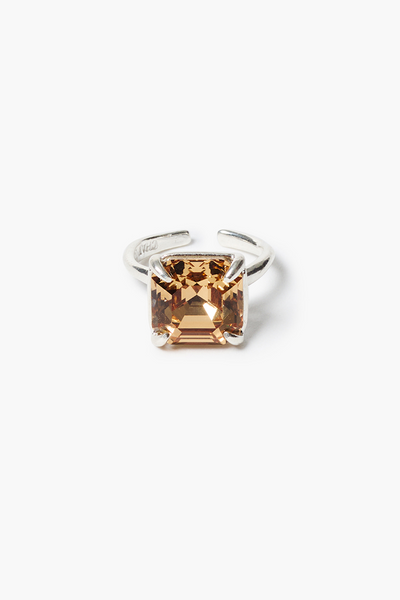 Caprice Crystal Toe Ring Champagne