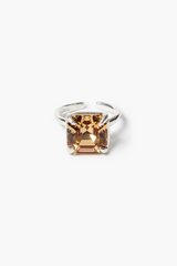 Caprice Crystal Toe Ring Champagne
