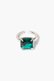 Caprice Crystal Toe Ring Emerald