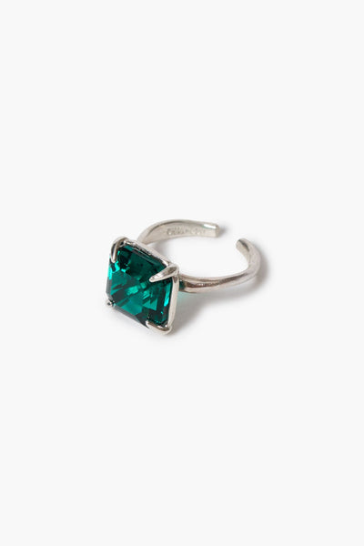 Caprice Crystal Toe Ring Emerald