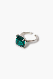 Caprice Crystal Toe Ring Emerald