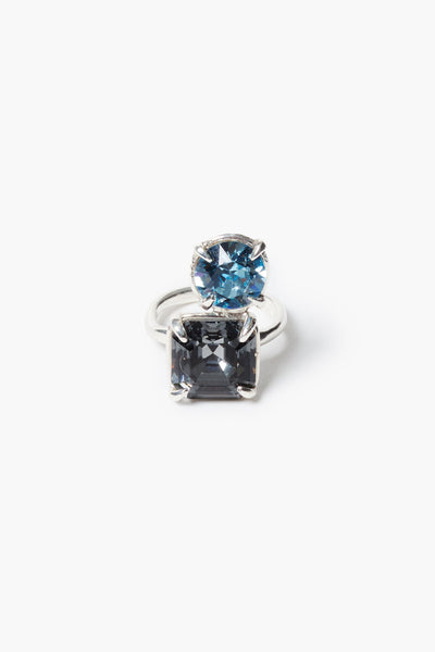 Duo Toe Ring Aqua