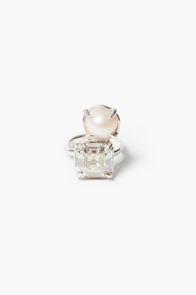 Duo Toe Ring Pearl