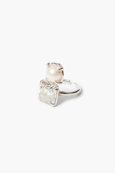 Duo Toe Ring Pearl