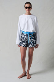 Techno Taffeta Two Tone Short Kona Print