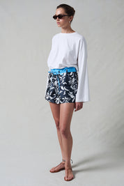 Techno Taffeta Two Tone Short Kona Print