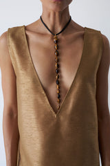 Cobra Necklace Tiger's Eye