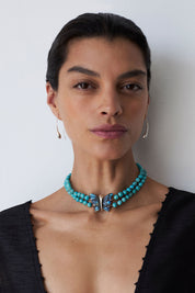 Serpentine Earrings Silver