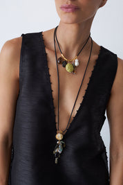 Shiva Charm Necklace Multi