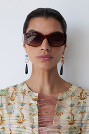 Scarab Earrings Multi