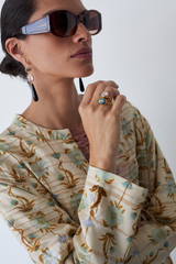 Scarab Earrings Multi