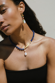Ospina Necklace Lapis