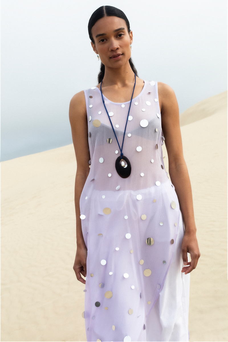 Corinne Necklace Blue Mix