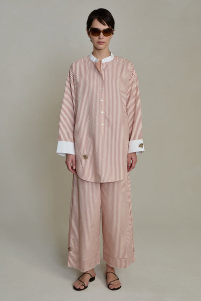 Lita Pant Pink Stripe