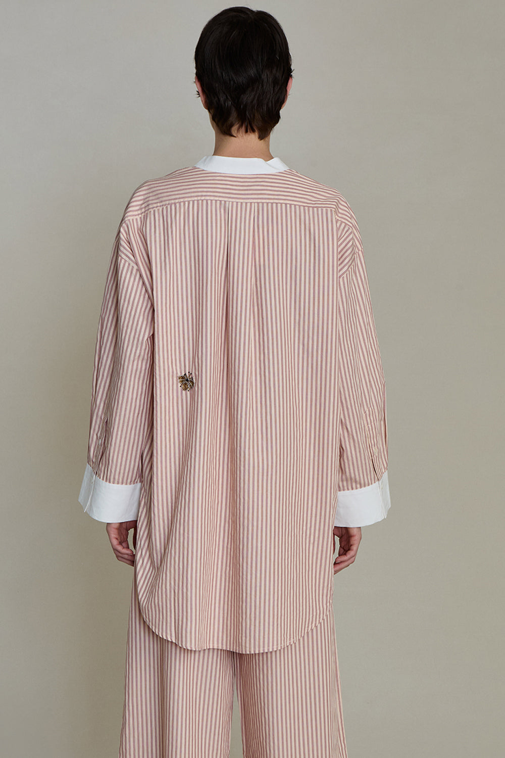 Lita Blouse Pink Stripe