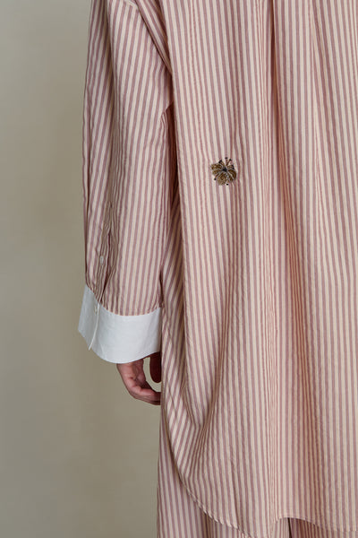 Lita Blouse Pink Stripe