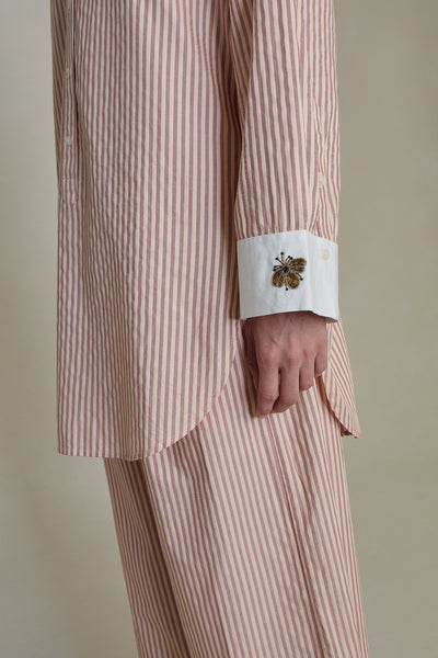 Lita Blouse Pink Stripe