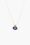 Mya Evil Eye Necklace Blue Mix