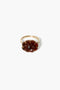 14k Dahlia Ring Cognac