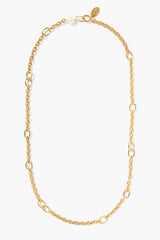 Frances Long Necklace Yellow Gold