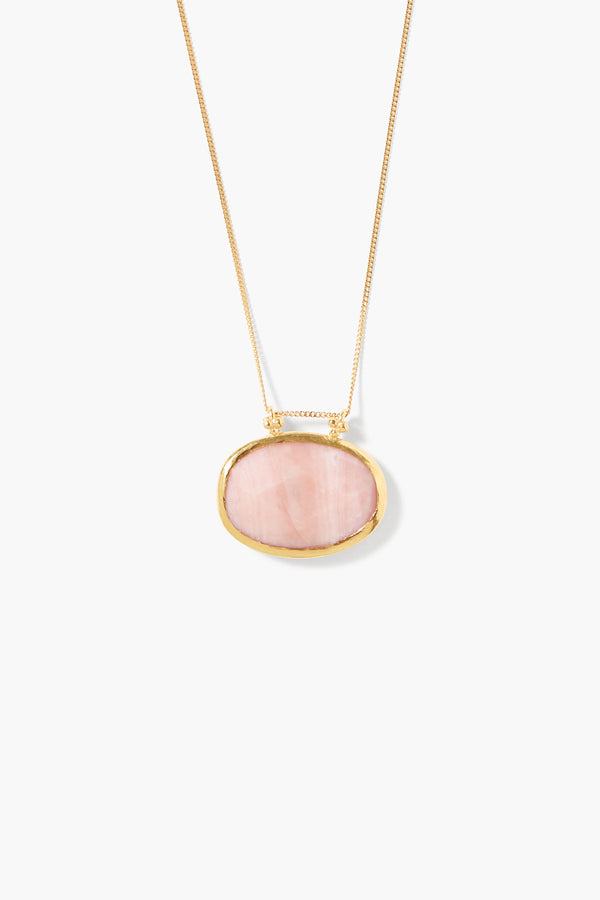 Aruba Necklace Pink Opal