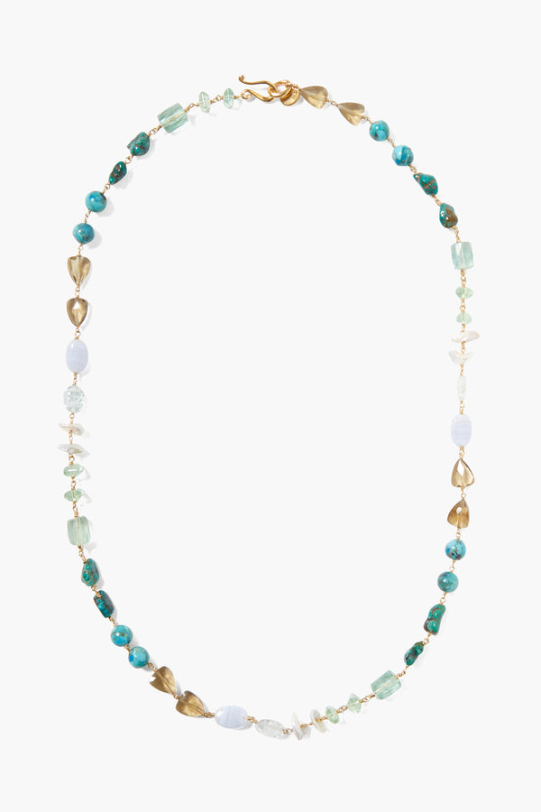 Maeve Necklace Turquoise Mix