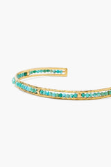 Turquoise and Gold Sedona Bracelet