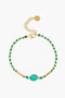 Fortuna Bracelet Green Onyx