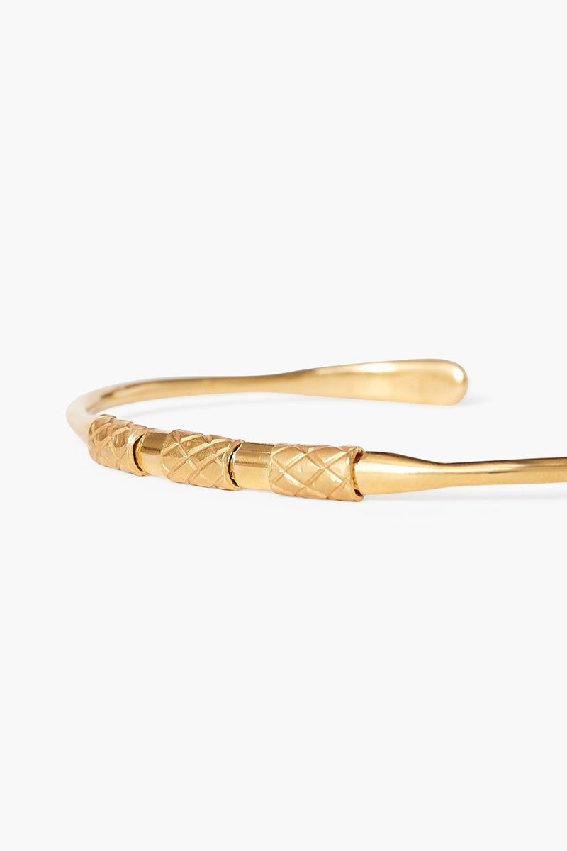 Gold Tribal Cuff