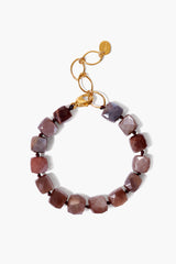 Chocolate Moonstone Olympia Bracelet