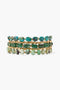 Taos Wrap Bracelet Green Mix