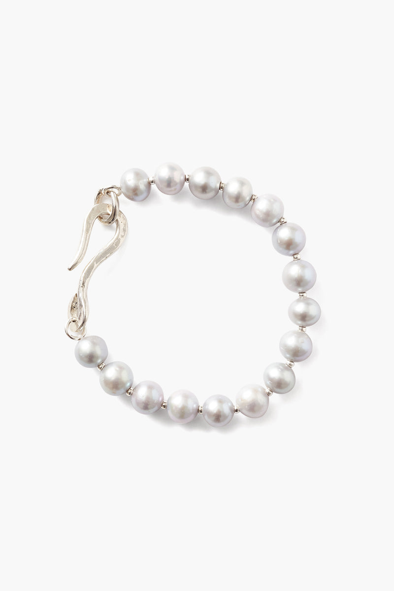 Grey Pearl Unity Bracelet