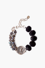 Labradorite Mix Hypatia Charm Bracelet