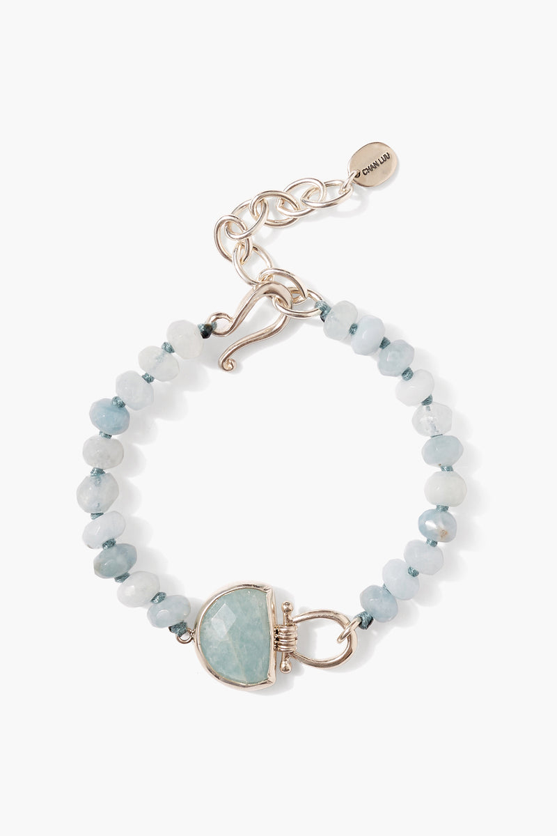 Luna Bracelet Aquamarine – Chan Luu