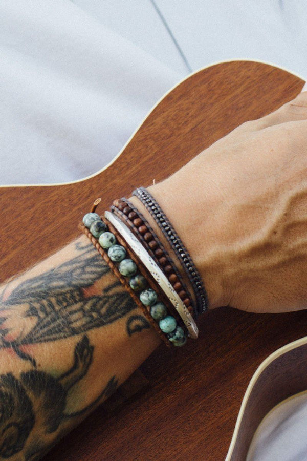 Single Wrap Vegan Leather Bracelet – eLiasz and eLLa Jewelry Inc.