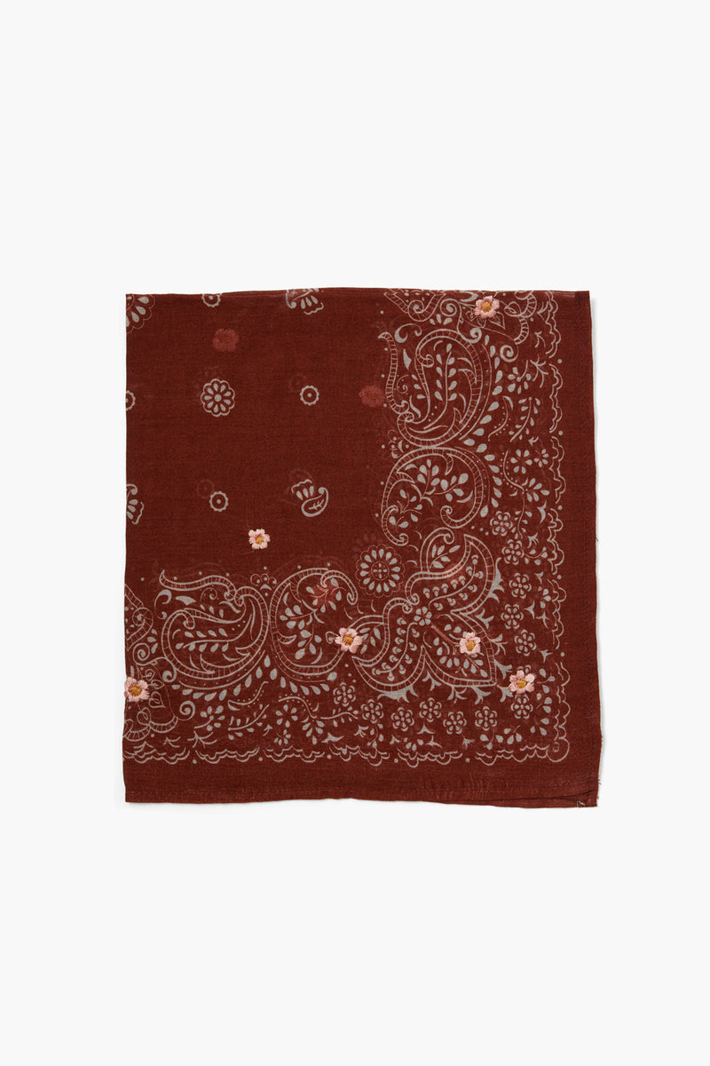 Picante Embroidered Bandana