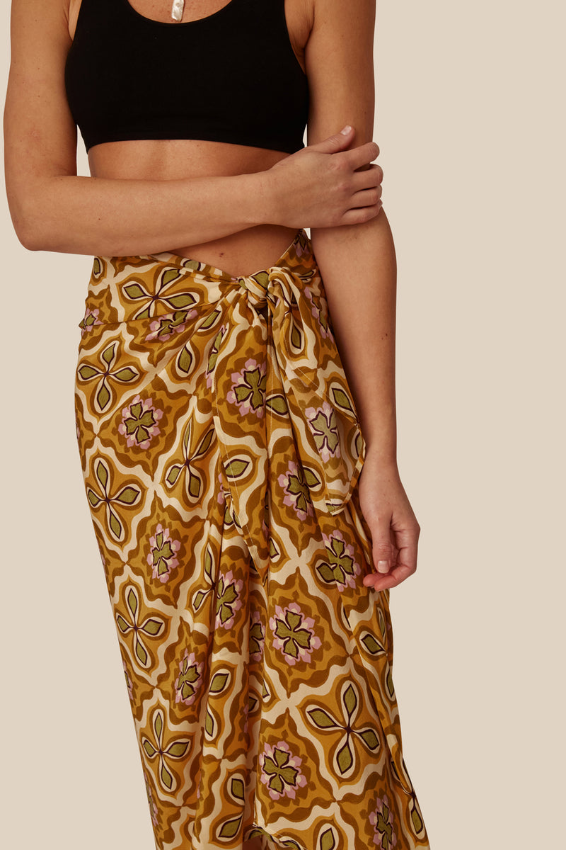 Mineral Yellow Crux Sarong