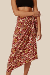 Pomegranate Crux Sarong