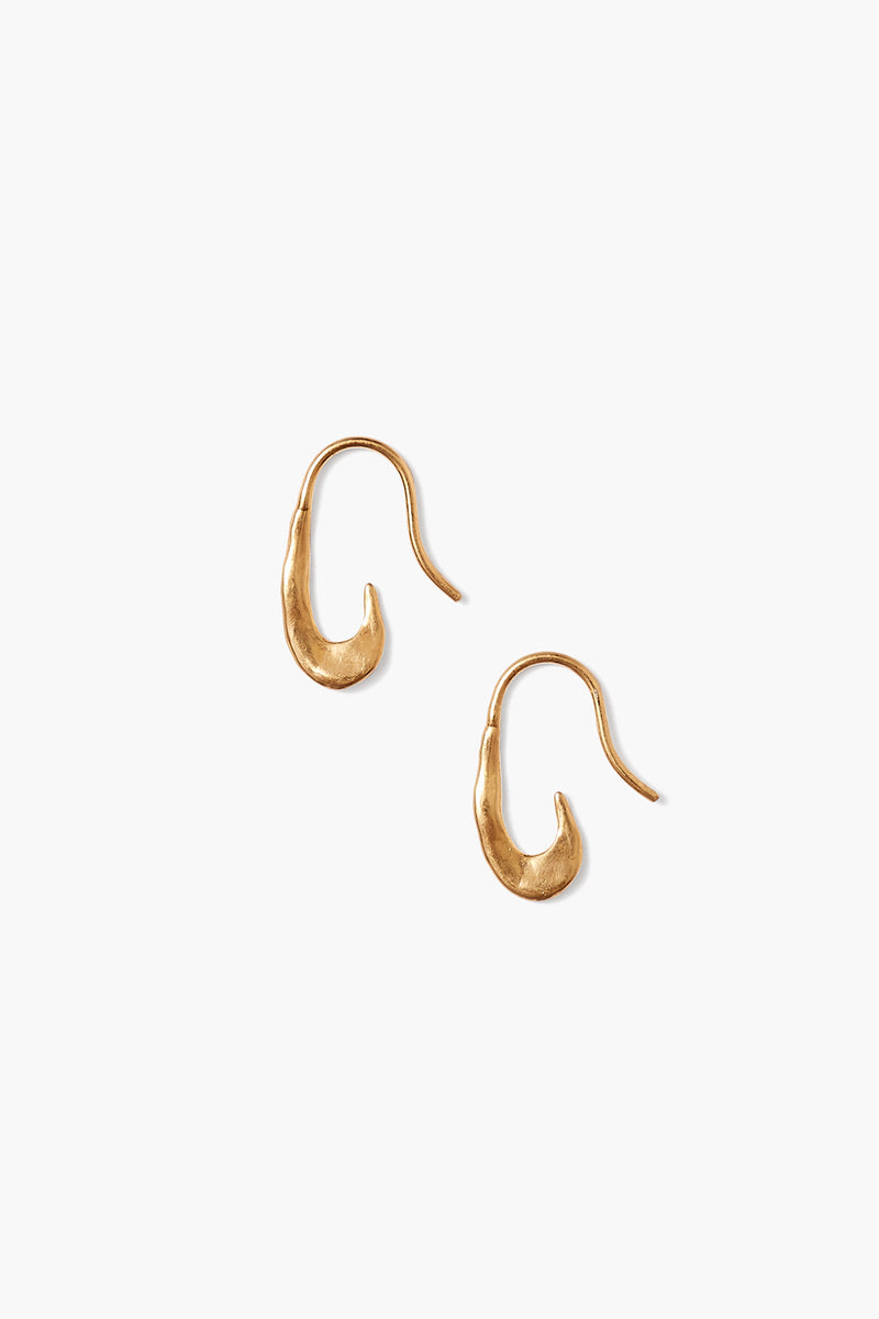 Gala Crescent Earrings Mini Gold