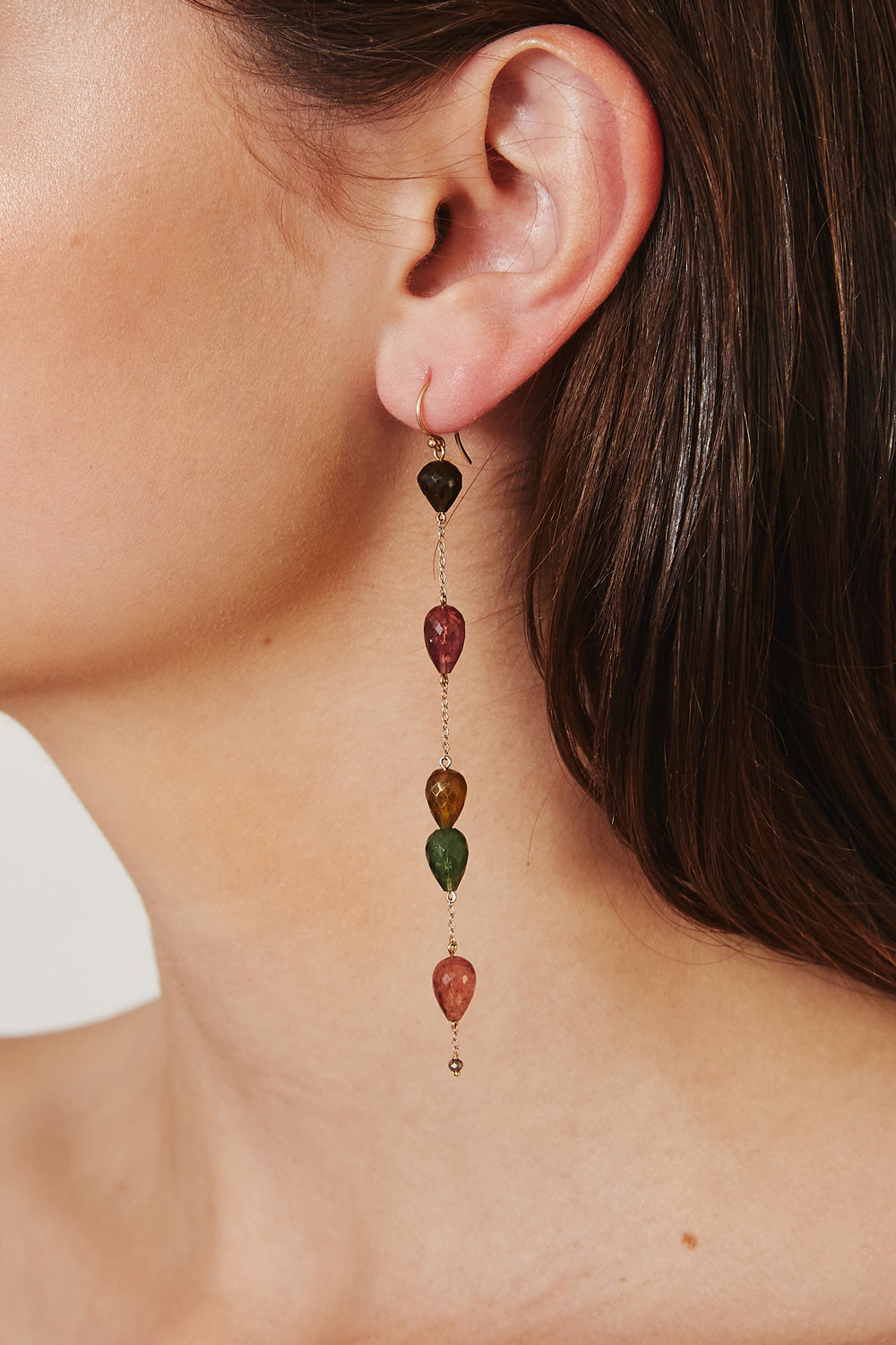14k Raindrop Earrings